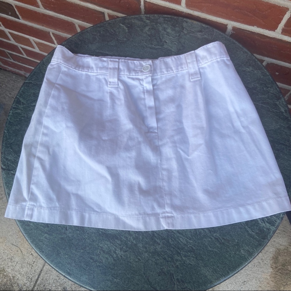 Juicy Couture White Mini Skirt